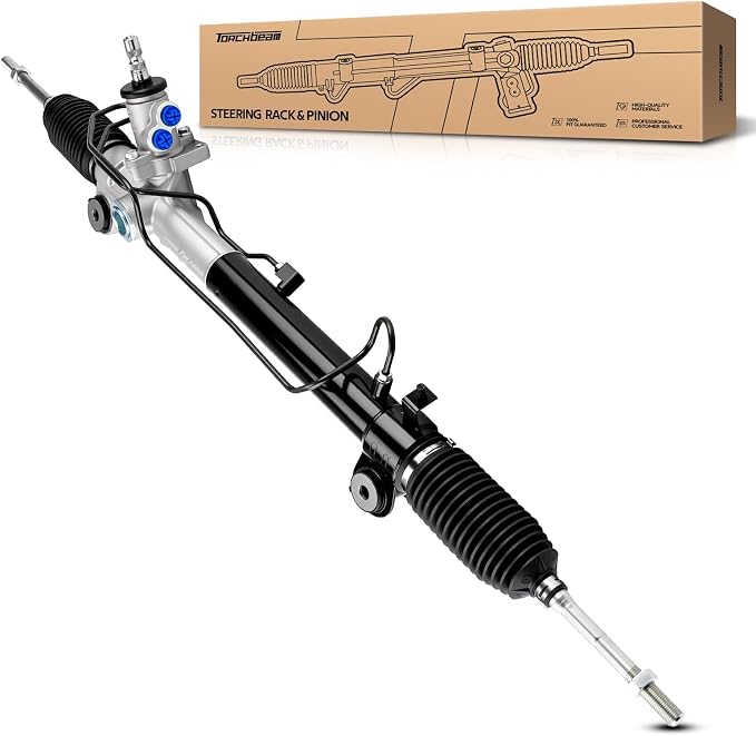 Torchbeam Hydraulic Power Steering Rack and Pinion Replacement for Lexus 2004-2006 RX330, 2007-2009 RX350, Toyota 2004-2005 Highlander All Models, 2006-2007 Highlander 2.4L 3.3L Replace# 262617