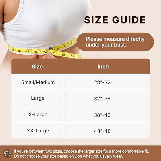 Fit Geno Invisilite Posture Corrector for Women Adjustable Upper Back Brace | Slim and Lightweight, It Stays Invisible Under Clothes, So You Can Wear It Comfortably Through Desk Work or Errands