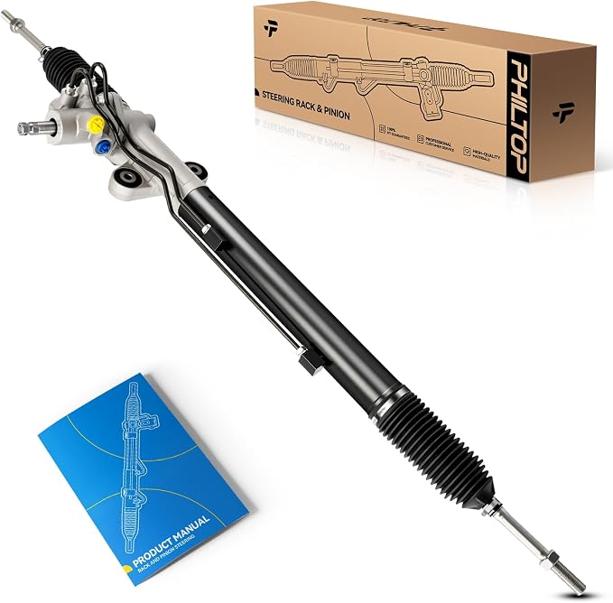 PHILTOP Power Steering Rack & Pinion Assembly for 2003 2004 2005 2006 2007 2008 Pilot, Hydraulic Power Steering, OEM Replacement 26-2719