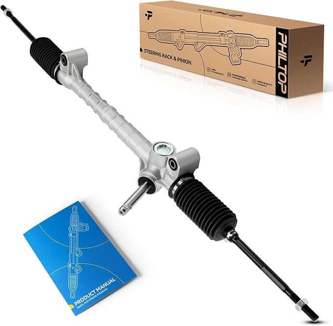 PHILTOP Power Steering Rack and Pinion for Cobalt, HHR, G5 | 2005-2010 Cobalt, 2008-2010 HHR, 2007-2009 G5 Replace No.25805999, 25956914, 25956925, 10373033, 15802533