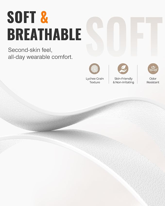 Magnetic Silicone Sport Band for Apple Watch 42mm 46mm 49mm 38mm 40mm 41mm 44mm 45mm Men Women, Patented Auto Lock Breathable Soft Loop for iWatch Ultra SE Series 11 10 9 8 7 6 5 4 3 2 1 All Day Comfort