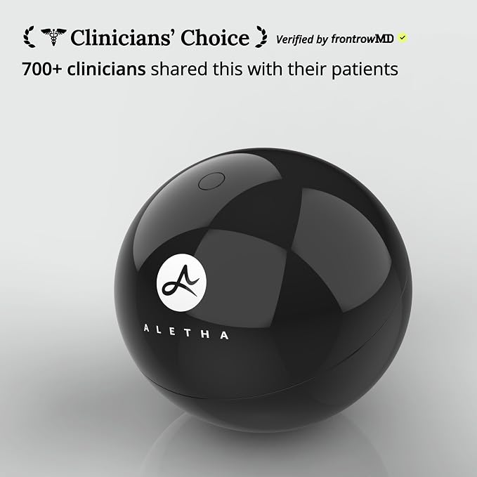 Aletha - Hip Flexor Release Ball By The Original Inventor of The Hip Hook™ | Psoas Massage Ball for Pain Relief & Trigger Point Muscle Therapy