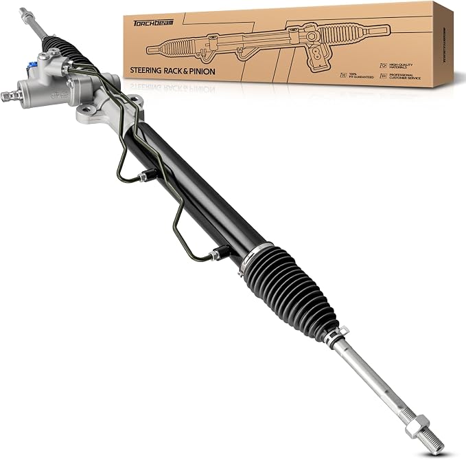 Torchbeam Power Steering Rack & Pinion Assembly Fit for 2005-2010 Sportage, 2005-2009 Tucson, Hydraulic System Steering, Replaces OEM 26-2416