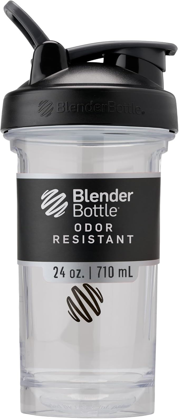 BlenderBottle ProSeries Tritan Shaker Bottle 24 oz Black