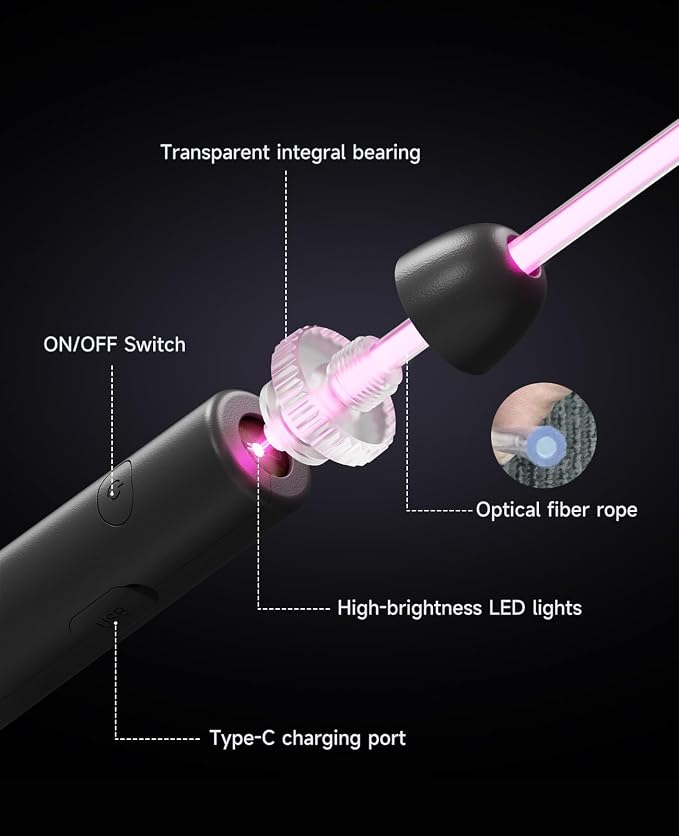 LED Jump Rope for Kids, Glow in The Dark Fun Fitness Gift | Rechargeable, 180-day battery, 9.2ft for ages 6+, colorful LED modes, birthday gift, outdoor fun