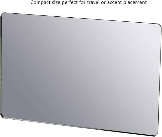 Marketing Holders 4"x 6" Mirror Sheet Classroom Activities Acrylic Makeup Bag Reflection Hand Held Purse Jewelry Hair Travel Weddings