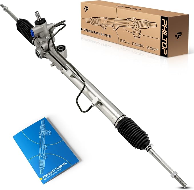 PHILTOP Power Steering Rack and Pinion Assembly for 1995-1997 Tacoma RWD | Replace No.261698, 4550339065, 4425035020