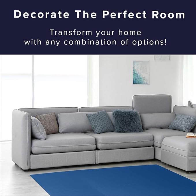 We Sell Mats 1/2-inch Multi-Purpose, Sky Blue, 100 Sq Ft (25 Tiles)