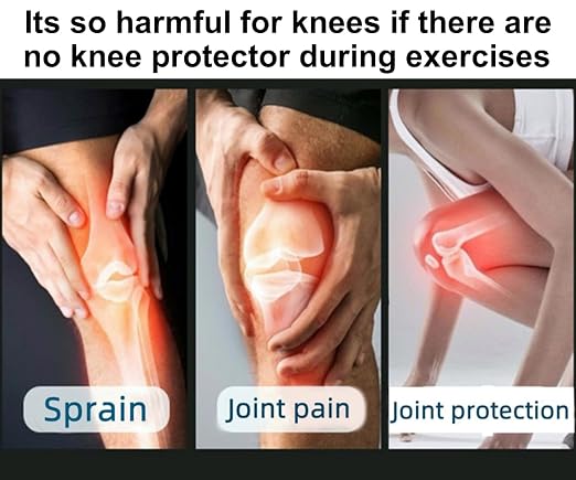 Knee Compression Sleeve For Women Men, Knee Braces for Knee Pain, Running Knee Brace, Knee Support For Knee Joint Pain (Black)