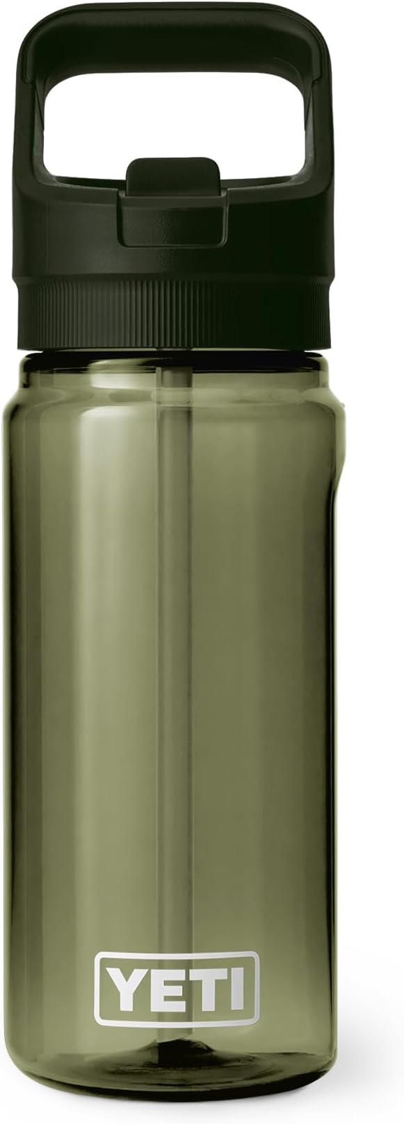 YETI Yonder 600 ml/20 oz Water Bottle with Yonder Straw Cap, Olive
