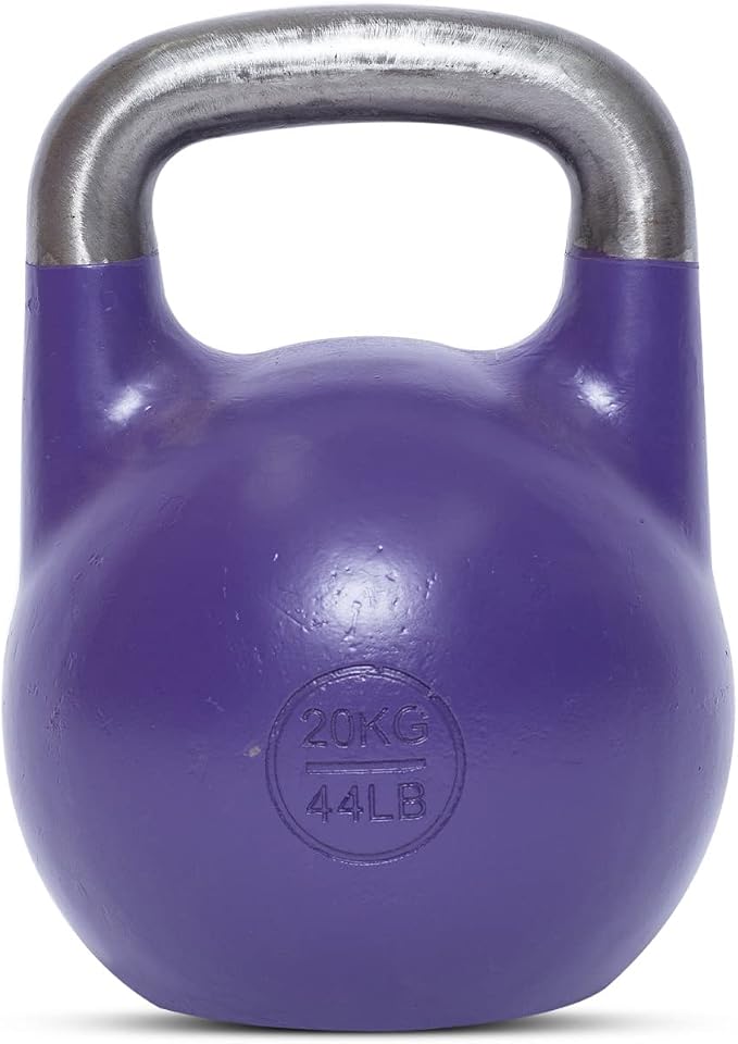 Competition Kettlebells [Bells of Steel] Kettle Bell Weights, Pro Grade Kettle bell for Full Body Workouts, 33mm Starter Size Handle or 35mm Competition Standard Handle Kettlebell