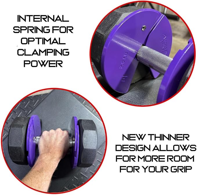 Micro Gainz 2.5LB Dumbbell Fractional Weight Plates, 4-Piece