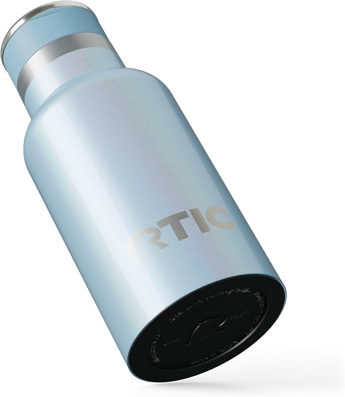 RTIC Little Journey Water Bottle with Straw, Ceramic Lined, RTIC Ice Glitter