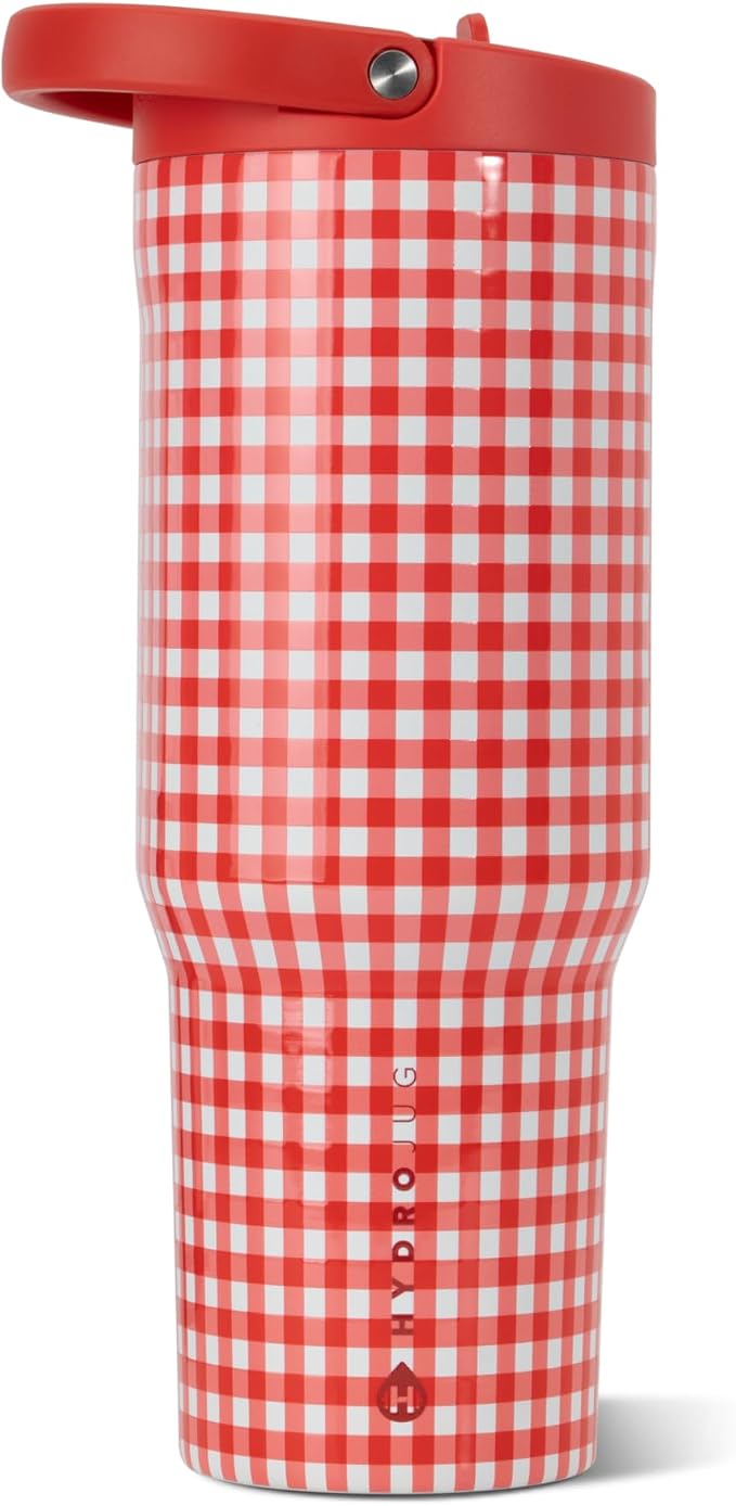 HydroJug Sport 32 oz Insulated Stainless Steel Water Bottle, Summer Picnic