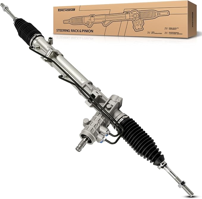 Torchbeam Power Steering Rack & Pinion Assembly Fit for 328i, 325i, 318i, M3, 328is, 325is, 318is, 323i, Z3, 323is, 318ti, Hydraulic System Steering, Replaces OEM 26-1822