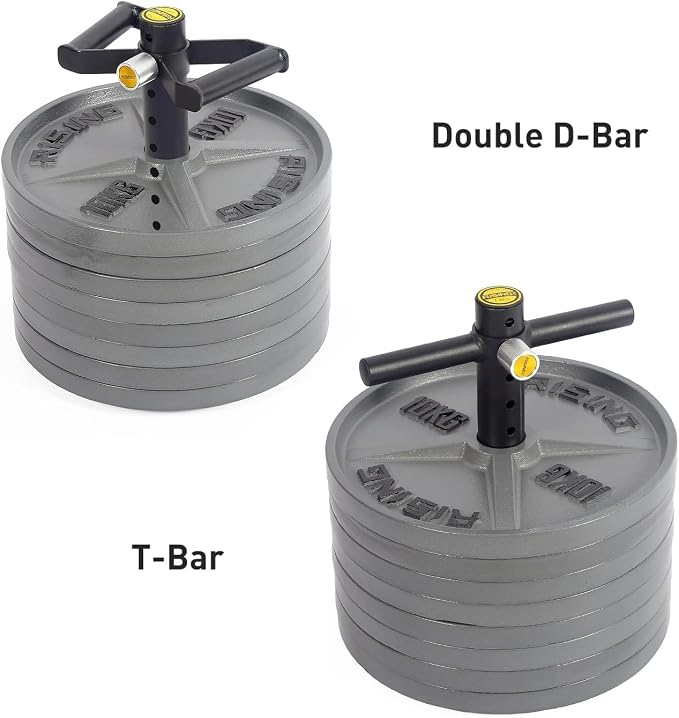 Adjustable kettlebell Handle, Heavy Duty Kettlebell Handle for Plates, Loading Pin with D-bar, Double D-bar and T-bar for Olympic Weight Plates, Hold Up 200lbs.