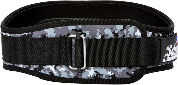 Schiek Sports 2006 Nylon 6 Inches Weight Lifting Belt - Support Belt for Power Lifting