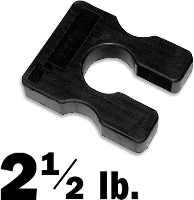 Body-Solid Weight Stack Adapter Plates - Add More Resistance to Your Weight Machines for Improved Results
