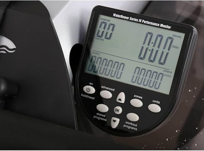 WaterRower M1 Rowing Machine with S4 BLE Monitor | USA Made Water Rower | Original Handcrafted Erg Row Machine for Home Use & Gym