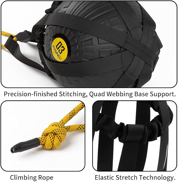 Medicine Ball Bag, Medicine Ball Rope, Rotation, Swinging, and Logging, Kettlebell Swinging, Russian Rotation, Counter Rotation Swinging, and Hammer Swinging (Excluding Medicine Balls)