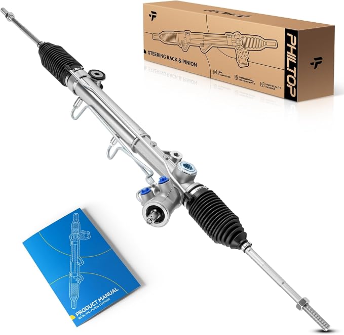 PHILTOP Steering Rack & Pinion for Malibu, Grand Am, Classic, Alero | 1998-2003 Malibu, 2004-2005 Classic, 1999-2004 Alero, 1998-1999 Cutlass, 1999-2005 Grand Am No.22184, 26073995, 26073200