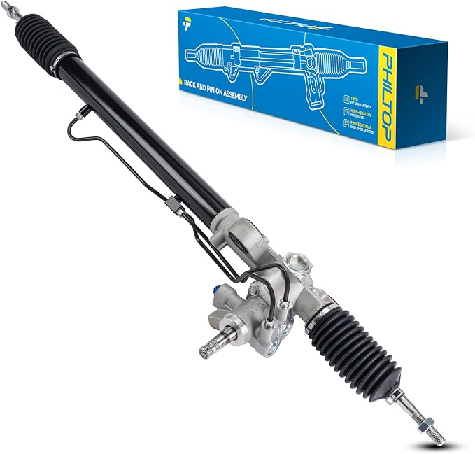 PHILTOP Power Steering Rack and Pinion Compatible with Honda Accord 2008 2009 2010 2011 2012 All Models, Hydraulic Rack and Pinion Replace 26-2746