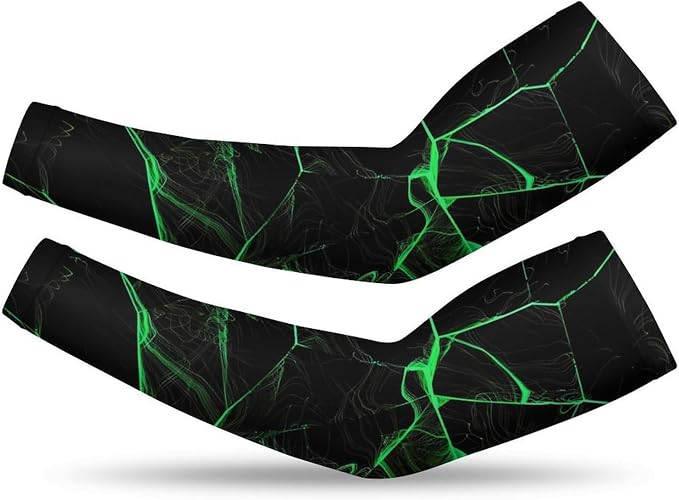 Marble Sports Compression Arm Sleeves for Men & Women - Youth Arm Sleeve Baseball Volleyball Sleeves & Basketball Sleeve