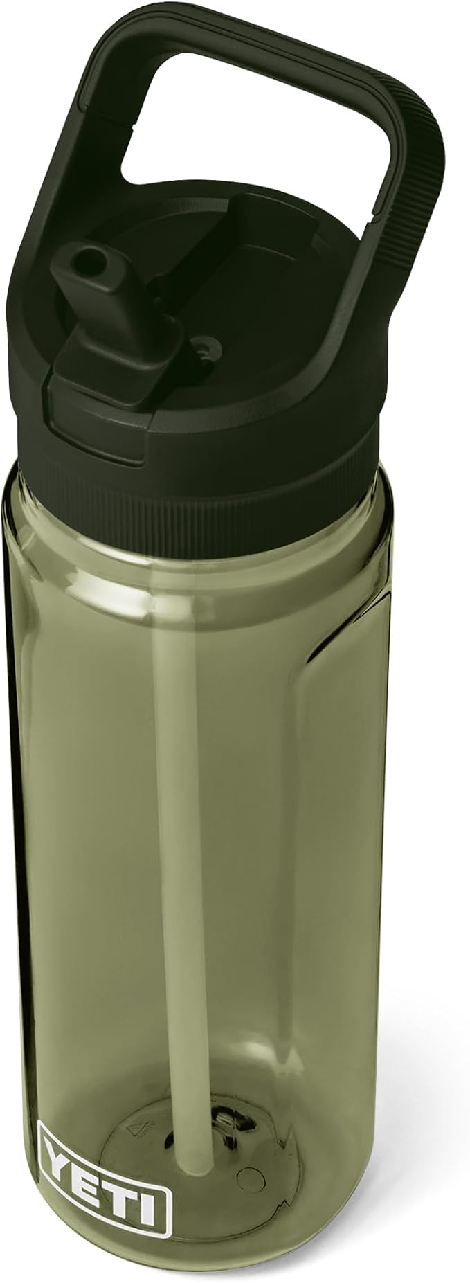 YETI Yonder 750 ml/25 oz Water Bottle with Yonder Straw Cap, Olive