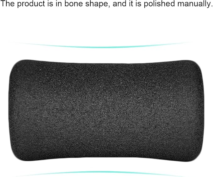 Sponge Foam Foot Pad Roller Pair, Used for Replacing Gym Exercise Equipment, Suitable for 1-inch Rod (Foam 6.3" X 3.07" Od X 0.87" Id)