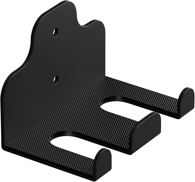 XZHXFX Barbell Wall Holder,Barbell wall Mount Hanger, | Garage Gym Bar Wall Rack,Vertical Olympic Hanger wall Mount Rack,Space Saving Gym Accessory,Holds Under 33mm Bar