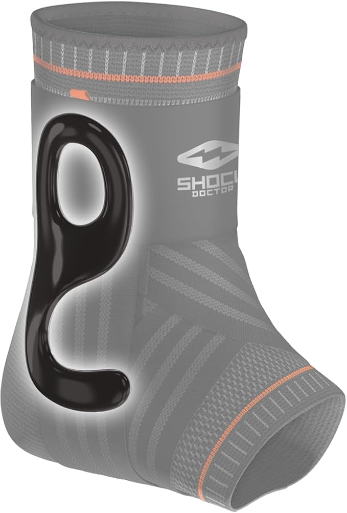 Shock Doctor Ultra Knit Ankle Brace W/Figure 6 Strap & Stays