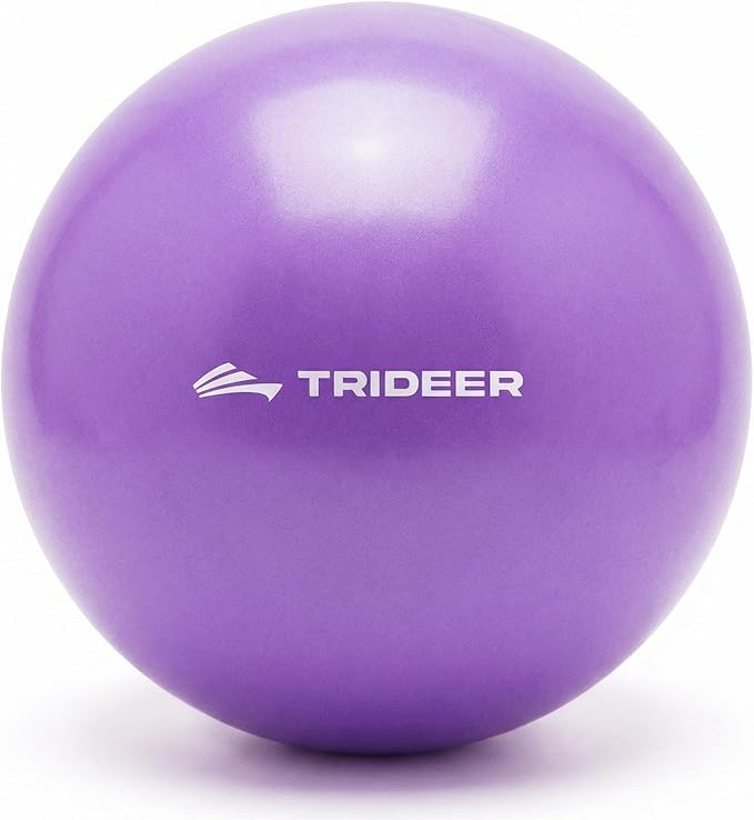 Trideer 9-Inch Pilates Ball, Small Exercise Ball Pilates Equipments for Yoga, Physical Therapy, Pregnancy, Postpartum, Core Training, Balance, Stability and Stretching