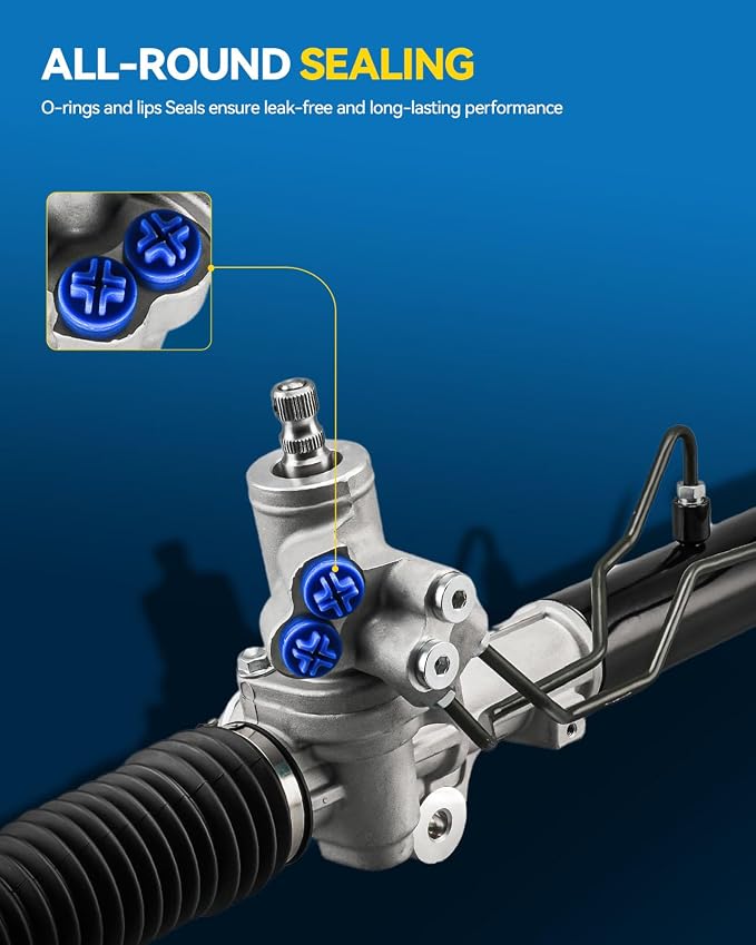 PHILTOP Power Steering Rack and Pinion Assembly for 00-01 I30, 00-03 Maxima | No.485212Y425, 485215Y485, 485215Y425, 485212Y485, 485212Y405, 490016Y300, 490015Y700, 490012Y900, 263016