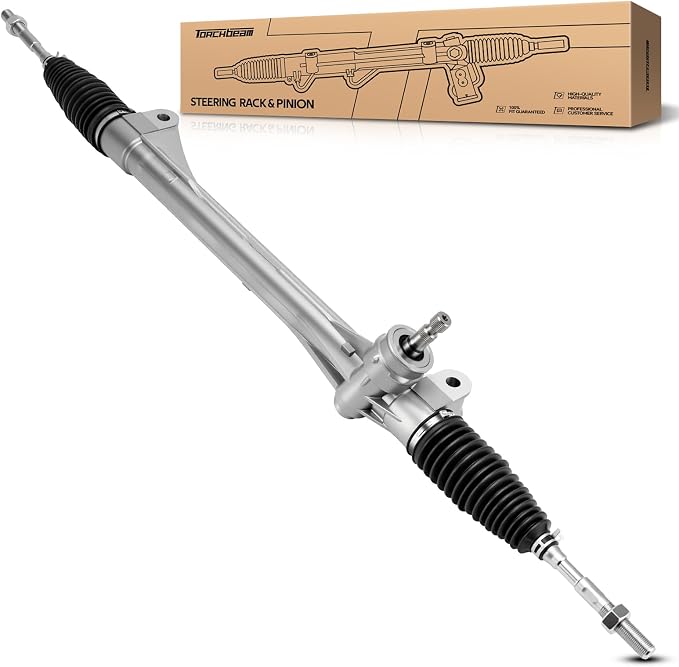 Torchbeam Power Steering Rack & Pinion Assembly Fit for 2006 2007 2008 2009 2010 2011 2012 RAV4, Hydraulic System Steering, Replaces OEM 1G-2697