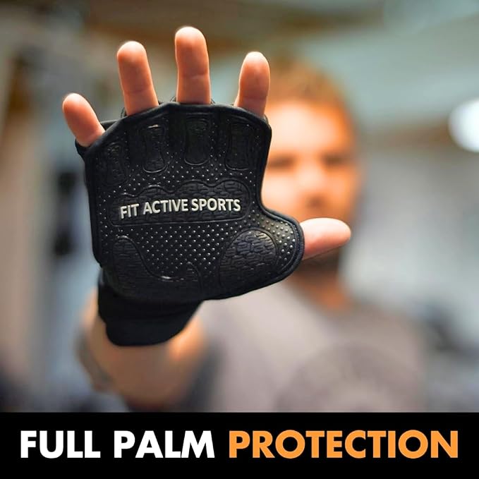 Gripper Weight Lifting Gloves with Wrist Wraps - Extra Grip & Padding for Lifting, Gym Workout, Cross Training Fitness, & Weightlifting. for Men & Women. No Calluses