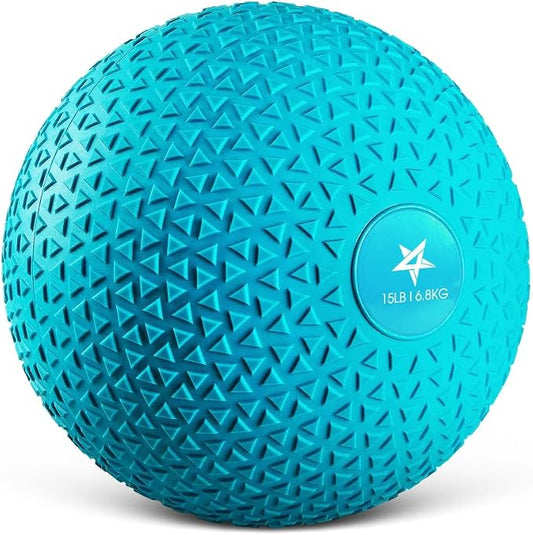 Yes4All Slam Balls, 10-40lb Weighted Ball Weight, Durable PVC Sand Filled Workout Dynamic Slam Ball for Core Strengthen
