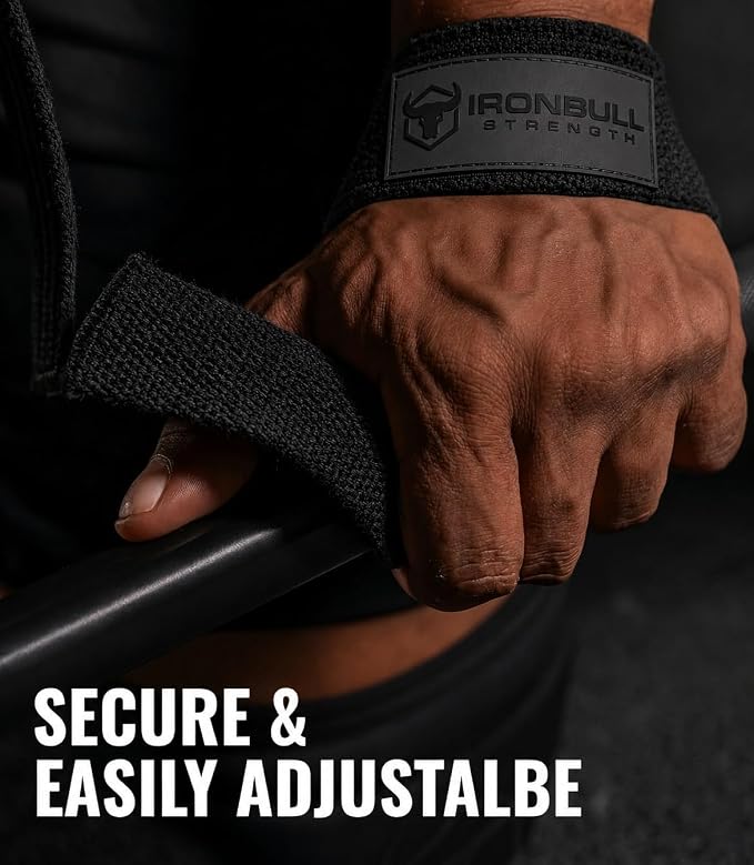 Lifting Wrist Straps for Weightlifting (1 Pair) – Padded Lifting Straps for Deadlifts, Powerlifting, Strength Training & Bodybuilding – Gym Straps for Men & Women