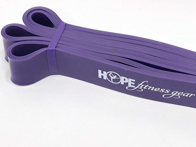 Hope Fitness Gear Large Loop Resistance Band Pull Up Assist & Power Resistance Band for Strength Training, Muscle Building, Mobility, Home Workouts & Travel