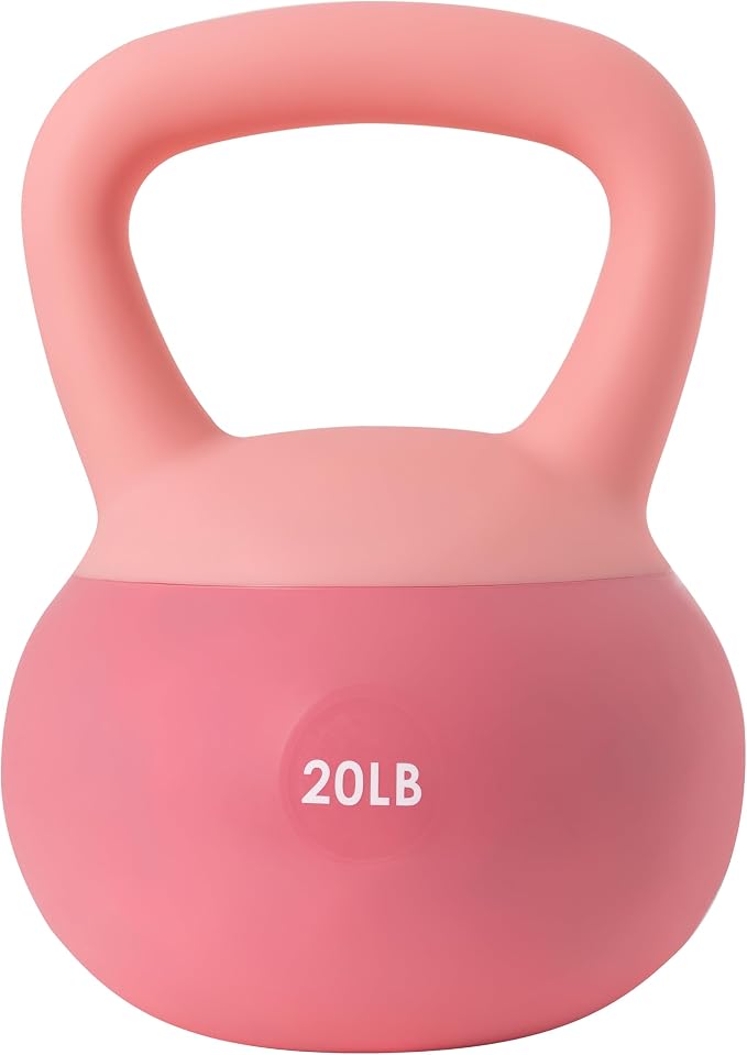 ALTLER Soft Kettlebell 10-50LBS Safe Strength Training Kettlebell Anti-Slip Grip Weight for Home Workouts and Men/Women/Beginners