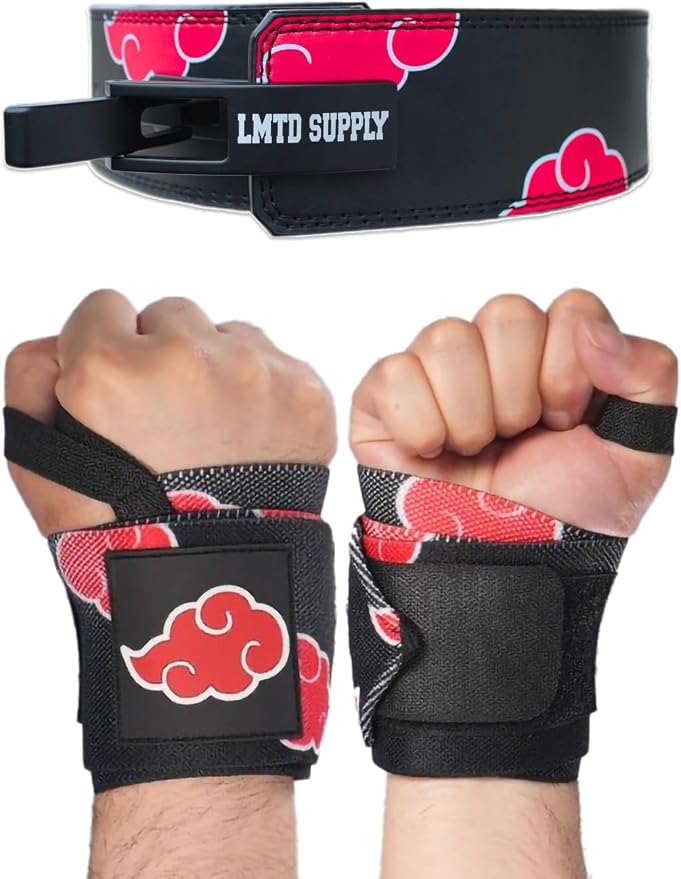 Anime Lever Belt, Weight Lifting Belt, Heavy Duty Powerlifting Weightlifting Gym Belt for Deadlifts Squats Back Support