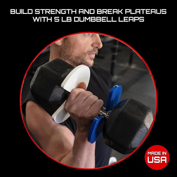 Micro Gainz 2.5LB Dumbbell Fractional Weight Plates, 2-Piece