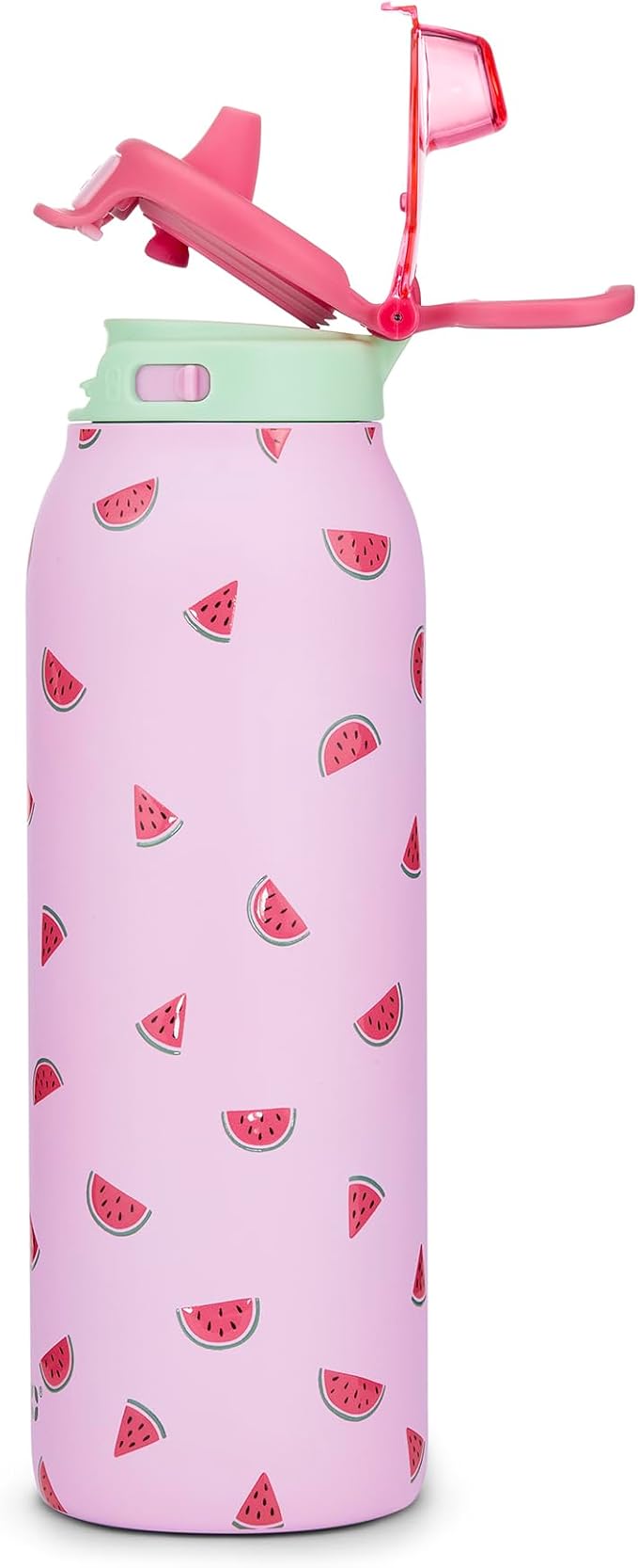Ello Pop & Fill Insulated Stainless Steel Water Bottle with Quick Fill Lid, Leakproof Locking, Sip or Chug Spout, BPA-Free, Double Wall Vacuum Insulated for Sports, Travel & School- 22oz / 32oz / 40oz