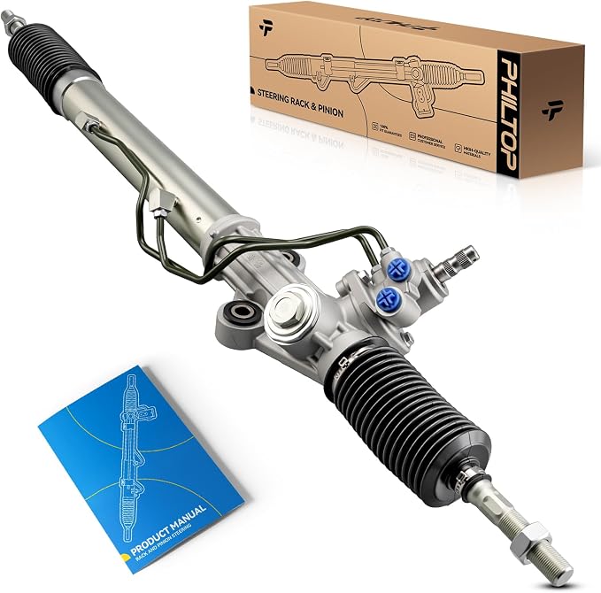 PHILTOP Power Steering Rack and Pinion for 98-02 Land Cruiser, LX470 | No.262603, 4425060050, 4550369015, 4450369015, TR4450369015