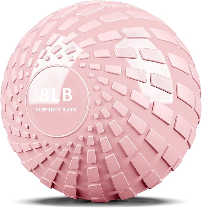 Medicine Ball 8, 10 lbs Slam Ball Weighted Balls for Exercise Strength and Crossfit Workout