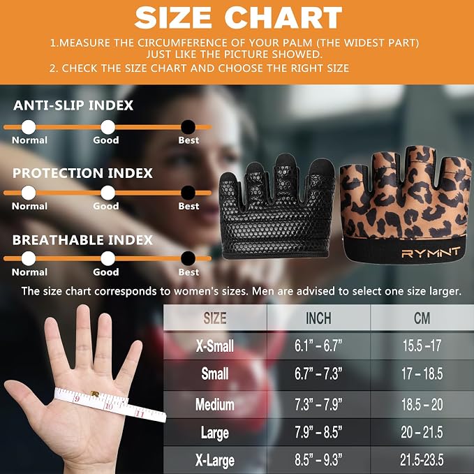 Minimal Workout Gloves for Women Men, Micro Fingerless Gym Gloves Grip Pads | Work Out Gloves for Kettlebells, Weight Lifting, Exercise, Pull Up, ,Cross Training, Silicone Grip Lifting Half Finger Gloves