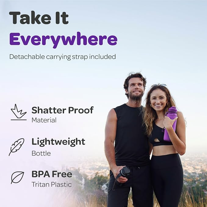 Hydracy Water Bottle with Time Marker -Large 32 oz BPA Free Water Bottle & No Sweat Sleeve -Leak Proof Gym Bottle with Fruit Infuser Strainer & Times to Drink -Ideal Gift for Fitness Sports & Outdoors | BPA-Free Tritan, Leakproof Flip-Top Lid,No-Sweat ...