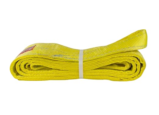 Kennedy Wire Rope & Sling Co. 4" x 10' 2-Ply Twist Eye Polyester Lifting Sling (Various Sizes in Listing) Made in The USA