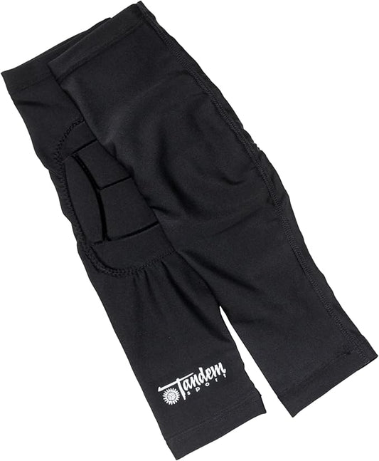 Tandem Sport Padded Arm Sleeves - Compression Sleeves with Built-In Elbow Padding to Reduce Injury & Stress