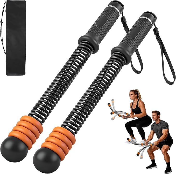 Ropeless Battle Ropes with Adjustable Weights Battle Ropes for Home Gym Exercise, 2PCS Weighted Workout Equipment for Low-Impact, Strength & HIIT, for Men & Women