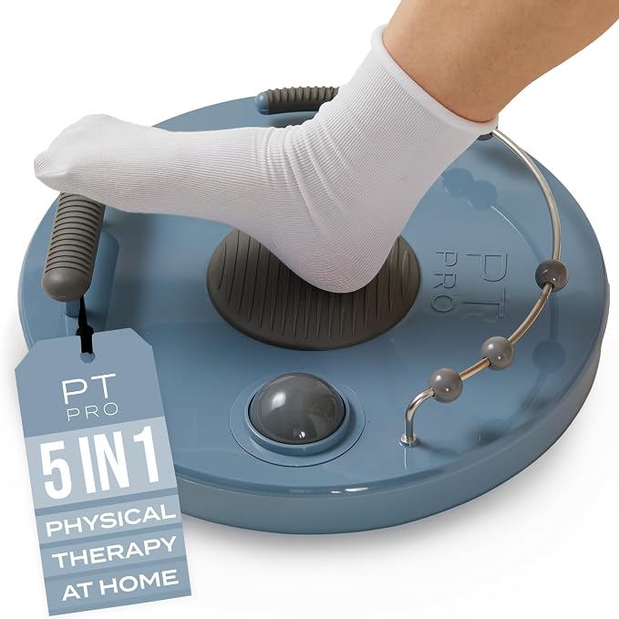 Ultra Foot Trainer, 5-in-1 Foot & Ankle Exerciser, Plantar Fasciitis Relief